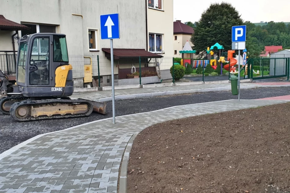 Łącznik między DK 28 a "ścieżką zdrowia" czeka na nawierzchnię - zdjęcie 5