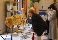 Obrazy księdza i młodej artystki z Glisnego na wystawie w Krakowie - zdjęcie główne