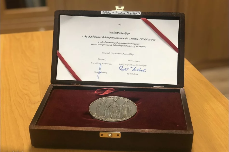 Radny Miasta Limanowa odznaczony medalem “Polonia Minor” - zdjęcie 4