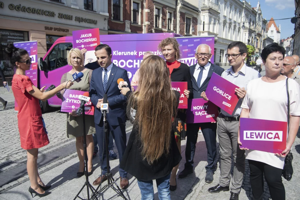 Lewica przedstawiła kandydatów z listy w nowosądeckim okręgu wyborczym