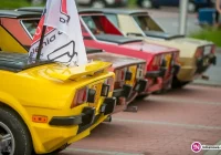 Fani kultowego modelu Fiata gościli w Limanowej (zdjęcia) - zdjęcie główne