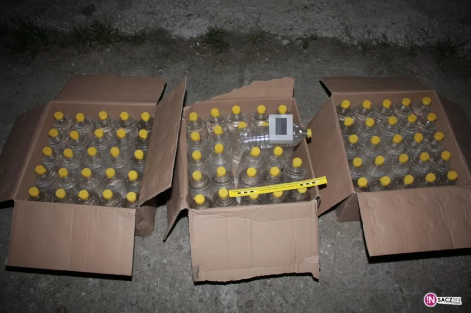 Miał nielegalny tytoń, papierosy i alkohol o wartości 193 tys. zł. Trafił w ręce policji - zdjęcie 2