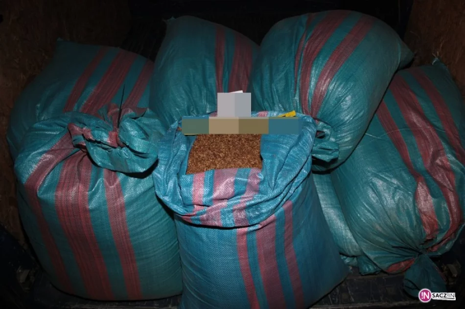 Miał nielegalny tytoń, papierosy i alkohol o wartości 193 tys. zł. Trafił w ręce policji - zdjęcie 3