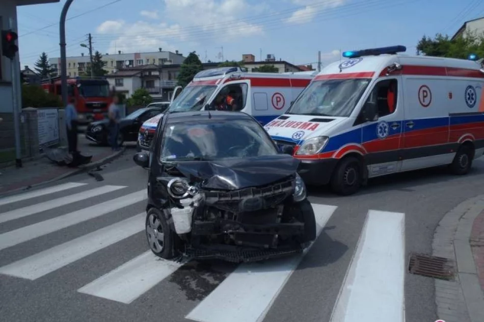 Nowy Sącz: kolejne zderzenie przy ul. Zygmuntowskiej - zdjęcie 2