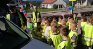 Dzieci tworzyły z policjantami patrole i uczestniczyły w kontroli kierujących - zdjęcie 5