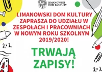 Trwają zapisy do zespołów i pracowni w nowym roku szkolnym 2019/2020! - zdjęcie główne