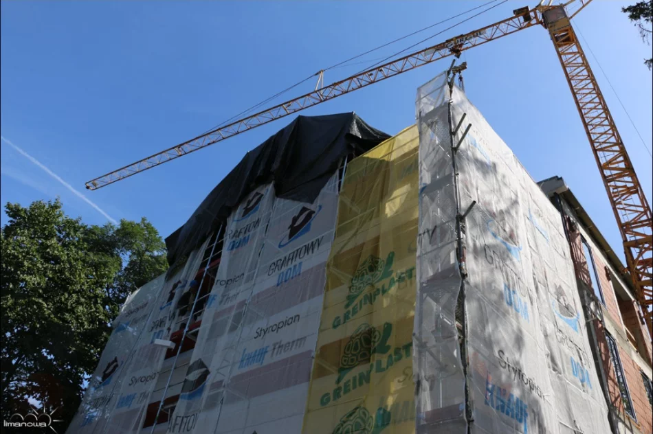 Budowa bloku osiągnęła etap stanu surowego - zamkniętego - zdjęcie 5