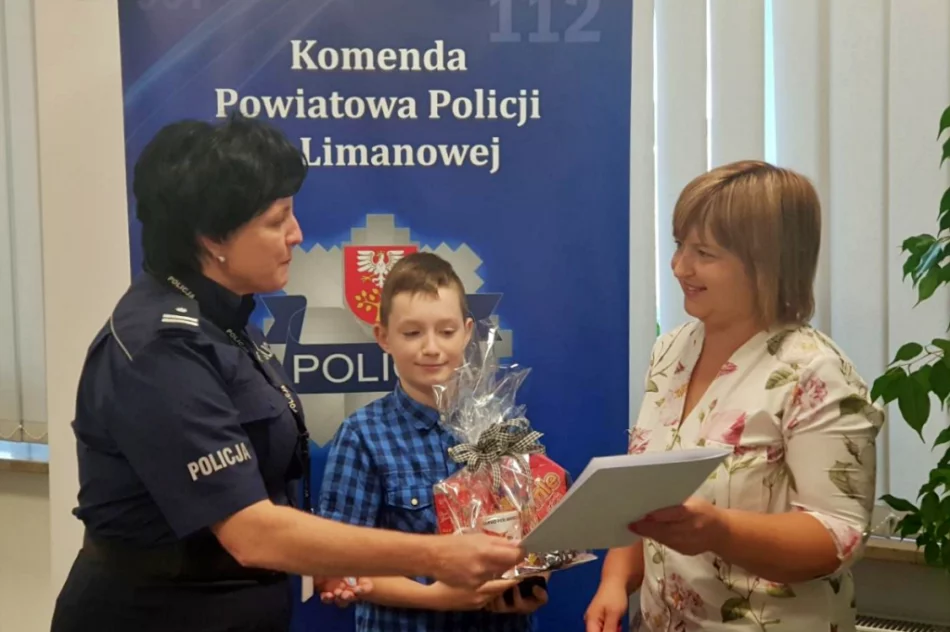 Uczciwy 11-latek znalazł pieniądze i przekazał je policjantom - zdjęcie 2