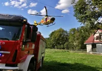 11-letnia dziewczynka porażona prądem. Do szpitala zabrał ją śmigłowiec - zdjęcie główne