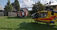11-letnia dziewczynka porażona prądem. Do szpitala zabrał ją śmigłowiec - zdjęcie 2