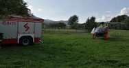 11-letnia dziewczynka porażona prądem. Do szpitala zabrał ją śmigłowiec - zdjęcie 3