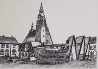 Szefowa limanowskiej policji przekazała obraz swojego autorstwa na licytację dla Anny Dudzik - zdjęcie główne