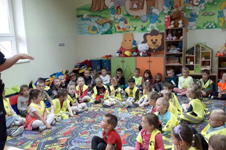 Bezpieczeństwo na drodze – akcja informacyjno-edukacyjna w Szkole Podstawowej w Mordarce  - zdjęcie 8