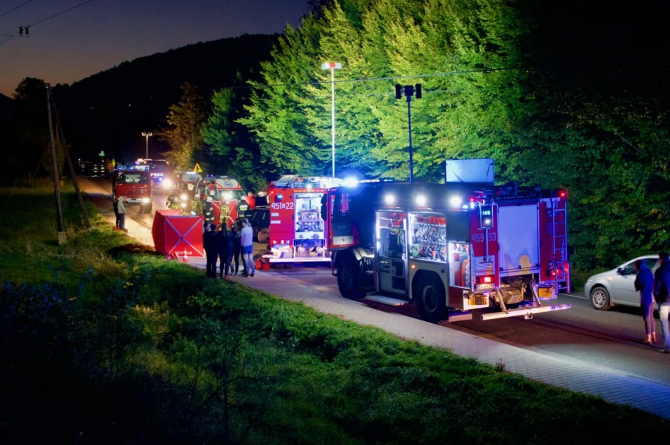 Zderzenie samochodów - siedem osób poszkodowanych - zdjęcie 13