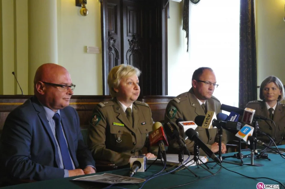 Wielkie święto Straży Granicznej: koncert i uroczystości na sądeckim rynku - zdjęcie 3