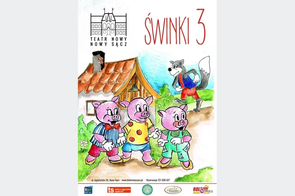 Teatr Nowy: spektakl Świnki Trzy. Mamy bilet dla Czytelników - zdjęcie 3