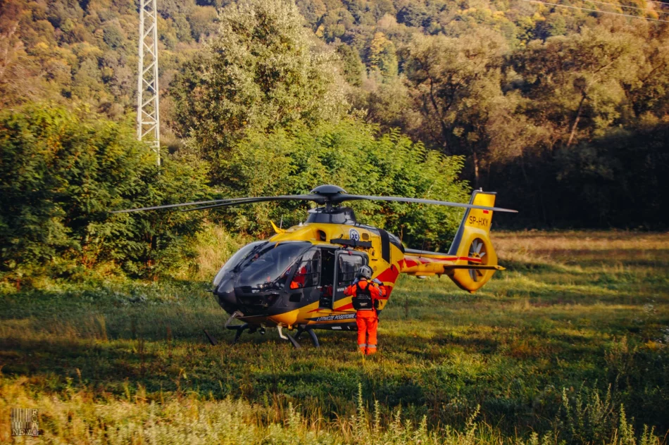 43-latek doznał upadku z wysokości około 5 metrów - zdjęcie 4