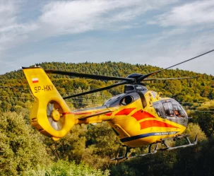 Rowerzysta zderzył się z Suzuki, LPR zabrał go do szpitala - zdjęcie główne