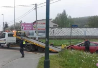 Nowy Sącz: zderzenie na ulicy  Grabowej. Dwoje rannych - zdjęcie główne