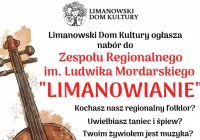 Ogłaszamy nabór do Zespołu Regionalnego im. Ludwika Mordarskiego "Limanowianie"! - zdjęcie główne