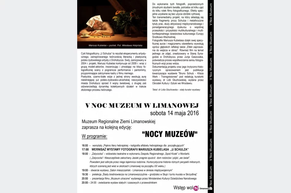 'Noc Muzeum' w Limanowej - co zobaczysz w tym roku? - zdjęcie 2