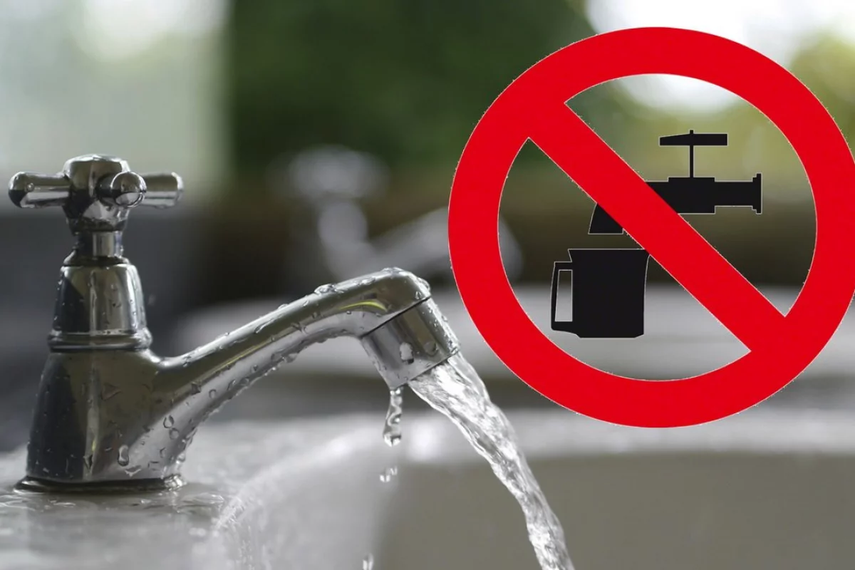 UWAGA - brak przydatności wody do spożycia z wodociągu wiejskiego KŁODNE
