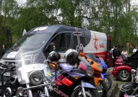 Motocykliści z MOTOSĄCZ eskortowali Symbole Światowych Dni Młodzieży - zdjęcie główne