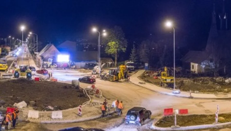 Wciąż trwa przebudowa skrzyżowania. Utrudnienia do końca przyszłego tygodnia - zdjęcie 1