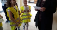 Odblaskowe spotkanie z rodzicami w SP w Mordarce - zdjęcie 5