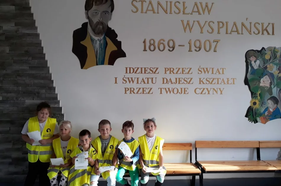 Odblaskowe spotkanie z rodzicami w SP w Mordarce - zdjęcie 15