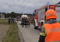 56-latek na motorowerze uderzył w betonowy przepust. Mężczyzna miał prawie 2 promile - zdjęcie główne