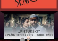 Kino Seniora - kino Klaps zaprasza seniorów na pokaz filmu "Piłsudski" - zdjęcie główne