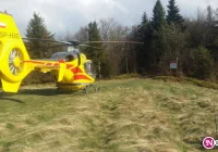 Śmierć turysty na szczycie Mogielicy. Na polanie lądował śmigłowiec LPR - zdjęcie główne