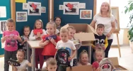 Braterska dłoń dla Czadu - akcja charytatywna w SP nr 1 w Męcinie - zdjęcie 2