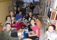 NOC BIBLIOTEK w Szkole Podstawowej nr 1 w Męcinie - zdjęcie główne