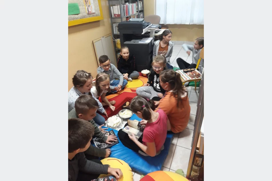 NOC BIBLIOTEK w Szkole Podstawowej nr 1 w Męcinie - zdjęcie 2