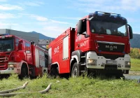 Ćwiczebne działania z przepompowywania wody na duże odległości - zdjęcie główne