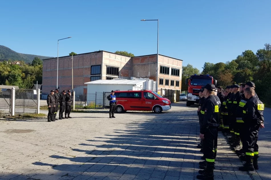 Ćwiczebne działania z przepompowywania wody na duże odległości - zdjęcie 3