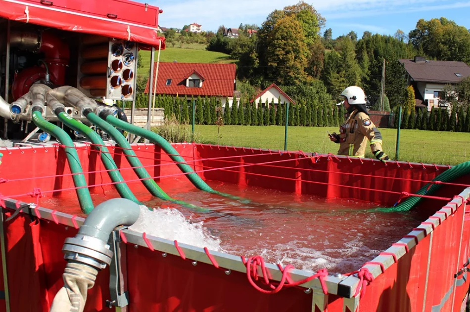 Ćwiczebne działania z przepompowywania wody na duże odległości - zdjęcie 4