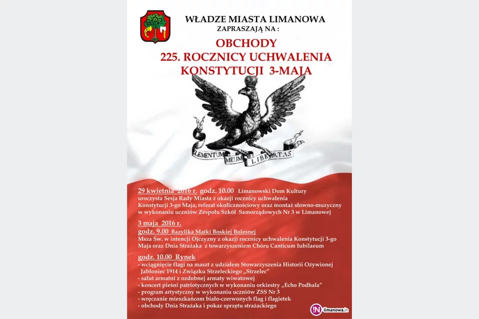 Miejskie uroczystości w rocznicę uchwalenia Konstytucji 3 Maja - zdjęcie 2