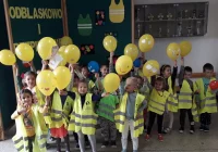 Odblaskowy konkurs piosenki w Szkole Podstawowej w Mordarce - zdjęcie główne