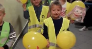 Odblaskowy konkurs piosenki w Szkole Podstawowej w Mordarce - zdjęcie 4