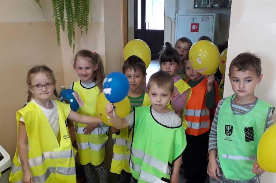 Odblaskowy konkurs piosenki w Szkole Podstawowej w Mordarce - zdjęcie 5