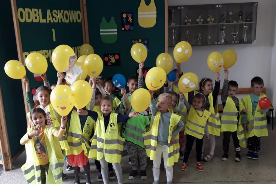 Odblaskowy konkurs piosenki w Szkole Podstawowej w Mordarce - zdjęcie 6