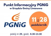 Dyżur punktu informacyjnego PGNiG w Urzędzie Gminy Limanowa - zdjęcie główne