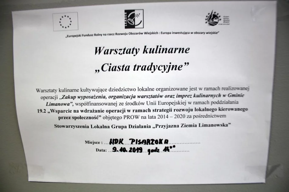 Ciasta tradycyjne tematem warsztatów kulinarnych KGW w Pisarzowej - zdjęcie 11