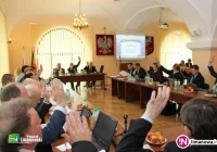 Na sesji o współpracy pomiędzy powiatami - zdjęcie główne