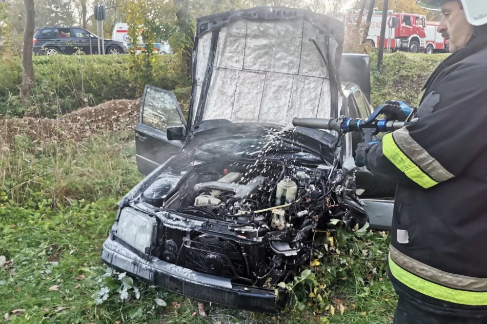 Zderzenie trzech samochodów na "krajówce" - zdjęcie 2