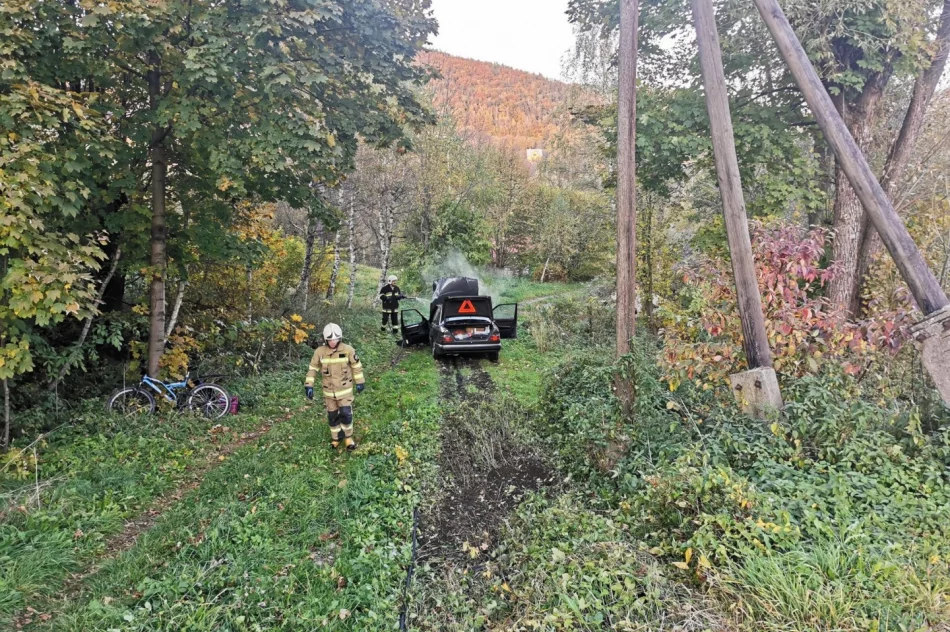 Zderzenie trzech samochodów na "krajówce" - zdjęcie 3