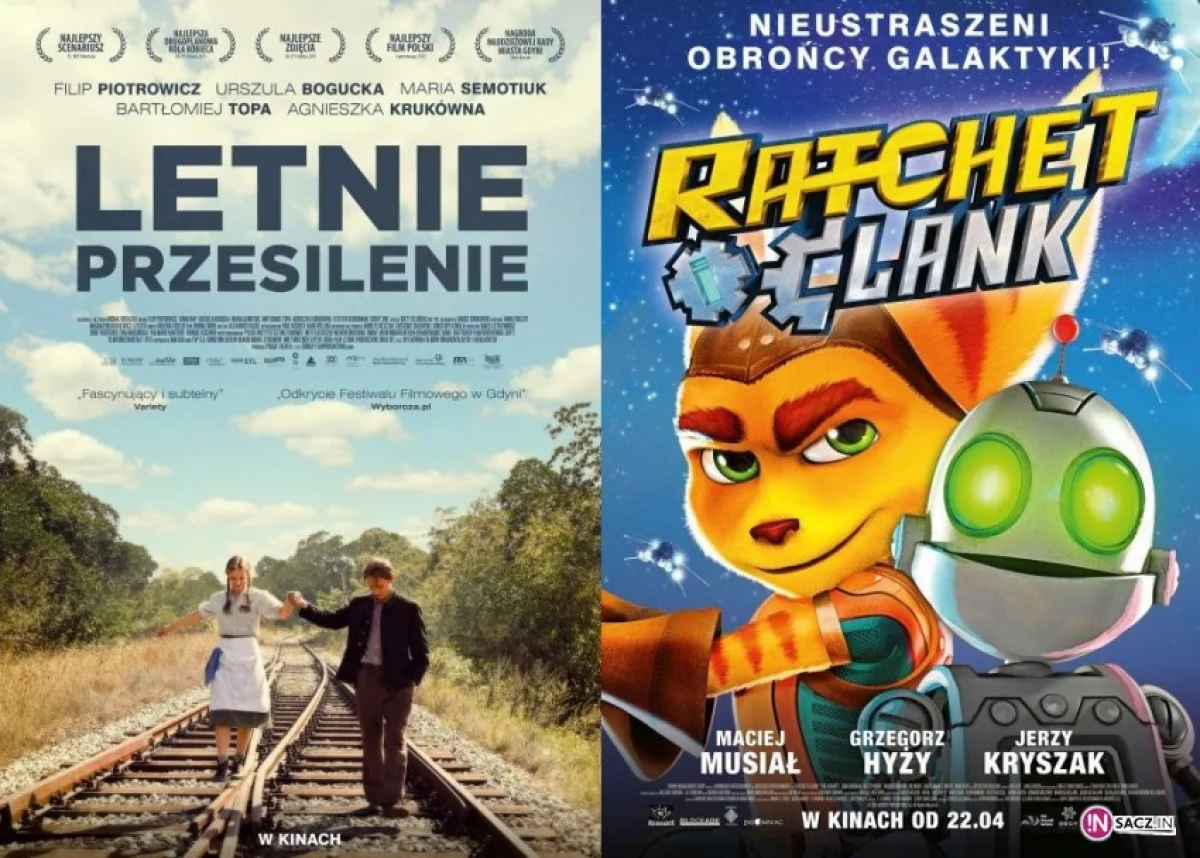 Kino Sokół: „Ratchet i Clank” 2D lub 3D oraz „Letnie przesilenie”